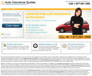 carinsurancespringfieldva.com: Auto Insurance Springfield, VA | Find Auto Insurance Policies  in Springfield
Find exclusive deals on the best auto insurance in Springfield. Click here to get your FREE car insurance quotes! 