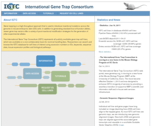 genetrap.org: IGTC, International Gene Trap Consortium
