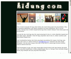 kidung.com: kidung.com - Lirik Lagu Rohani & Chord Lagu Pujian