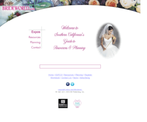 brideworld.com: BrideWorld.com - Southern California's resource and planning guide for brides
Southern California's guide to wedding resources and planning