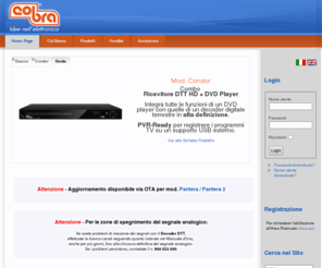 cobraspa.it: Cobra S.p.A. - Commercio elettronica di consumo, decoder DTT e SAT, antenne, telecomandi
Commercio di prodotti elettronici di consumo quali Decoder DTT e SAT, Ripetitori A/V, Antenne, Telecomandi, Cuffie e Auricolari, Professional Audio.