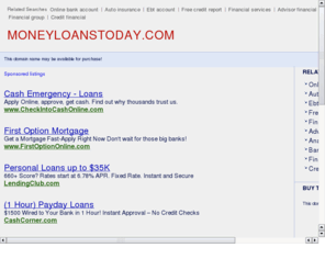 moneyloanstoday.com: Apache HTTP Server Test Page powered by CentOS
