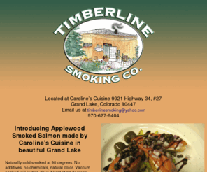 timberlinesmokingco.com: Timberline Smoking Co.
Description.
