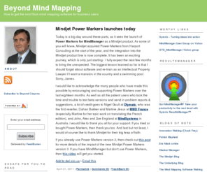 beyond-mind-mapping.com: Beyond Mind Mapping
Essays about using mind mapping software