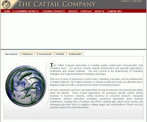 cattailcompany.com: Website Design - Web Design - Website Development
The Cattail Company is a web site design, website design, and website development consultant and marketing consultant located in Elkton, Cecil County Maryland, USA. Let our web designers help you optimize your presence on the web.