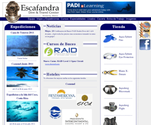 escafandra.com: Escafandra - Dive & Travel Center
