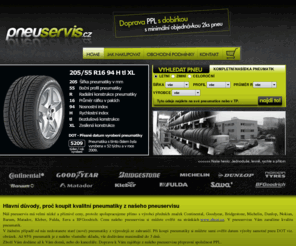 pneuservis.cz: PNEUSERVIS - nabídka pneu za super ceny - to je pneuservis.cz - Kvalitní pneumatiky za super cenu , pneuservis s velkou nabídkou pneu
Pneumatiky za super cenu