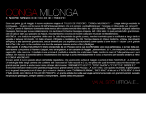 tulliodepiscopo.it: Conga Milonga TUllio De Piscopo il nuovo Singolo!
tulliodepiscopo - sito ufficiale batterista cantante italiano