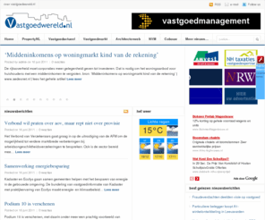 vastgoedwereld.nl: vastgoedwereld
vastgoedwereld: Vastgoedwereld, het portaal met het een totaaloverzicht van nieuws uit de vastgoedbranche.