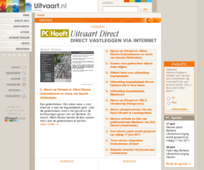 doodgewoon.mobi: www.uitvaart.nl . . . . . Uitvaart, begrafenis, crematie, begraven, cremeren, uitvaartinformatie, uitvaartadvies, overlijden
Uitvaart.nl is de internetsite waar teminale zorg, uitvaartzorg en nazorg worden gepresenteerd als een harmonieus geheel. Alle facetten die spelen in de periode rondom overlijden komen hier aan bod. Zo vindt u informatie over de uitvaart, begrafenis of crematie. Op de website treft u de presentaties van uitvaartondernemingen, crematoria, toeleveranciers en nog veel meer.