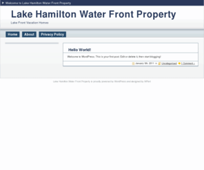 lakehamiltonwaterfrontproperty.com: Lake Hamilton Water Front Property - Vacation Rental Homes on the lake
Lake Hamilton is one of the primier lakes in the USA. Stay at a beautiful lakefront home. What better way to honeymoon or for a family vacation