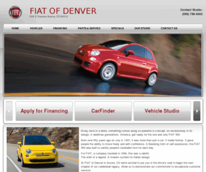 fiatusaofdenver.com: FIAT of Denver | New Fiat dealership in Aurora, CO 80012
Aurora, CO New, FIAT of Denver sells and services Fiat vehicles in the greater Aurora