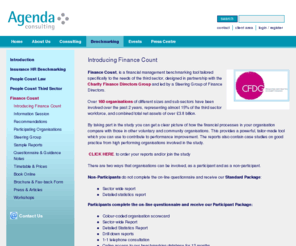 financecount.com: Agenda Consulting :: Benchmarking :: Finance Count :: Introducing Finance Count
Agenda Consulting is an Oxford based consulting and benchmarking company. We are committed to making a significant impact on the people management and organisational development of our clients.