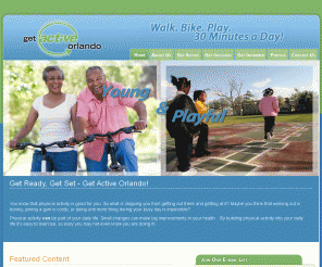 getactiveorlando.com: Get Active Orlando - City of Orlando Guide for Physical Fitness and Fun with Physical Activity
Get Active Orlando recommends physical activity with small increases can make big improvements in our health. The Surgeon General recommends at least 30 minutes of physical activity a day.
