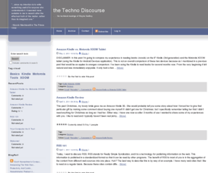 technodiscourse.com: the Techno Discourse | . . .  the technical musings of Wayne Godfrey
. . .  the technical musings of Wayne Godfrey