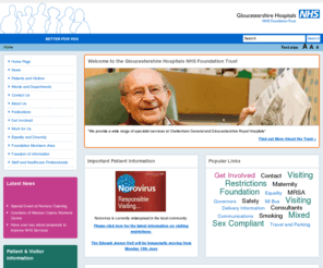 gloshospitals.org.uk: Gloucestershire Health Community Web Editor - About Us
The Gloucestershire Health Community Webteam provide an affordable and easy way of creating a web site for your surgery or organisation