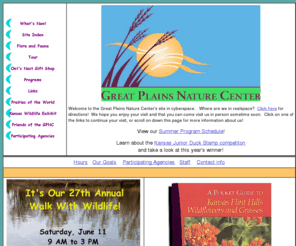 gpnc.org: Great Plains Nature Center Home Page
