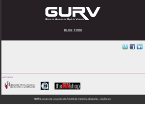 gurv.es: GURV Grupo de Usuarios de Revit® de Valencia (España) - GURV.es
Grupo de Usuarios de Revit® de Valencia (España) 