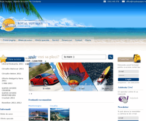 royalvoyages.ro: Royal Voyages - Agentie de turism din Constanta
goTravel - Content management system pentru agentii de turism