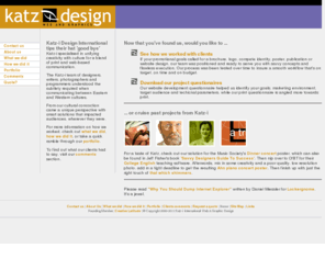 katzidesign.com: Katz-i Design International :: Web & Graphics
Katz-i is a web-based digital media company specialising in graphic and web design for corporate, entertainment and educational clientele