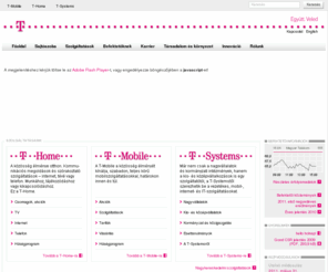 magyartelekom.com: Magyar Telekom csoport
A Magyar Telekom csoport információs oldala: céginformációk, sajtószoba, befeketetői információk, karrier,  fenntarthatóság, társadalmi felelősségvállalás.