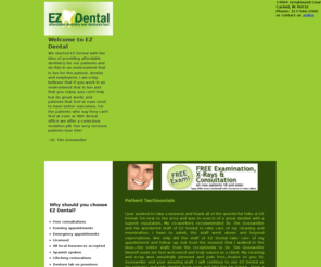 carmeldentist.net: EZ Dental | Affordable Dentistry and Dentures | Dentists in Carmel Indianapolis
EZ Dental, affordable dentistry and dentures, too!