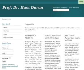 haciduran.com: Prof. Dr. Hacı Duran
