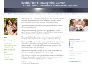 healthfirst.me: Montreal/Toronto Homeopath Rachel LevineDSHomMed Montreal/Toronto/Online Canada - Home
Homeopath Rachel Levine DSHomMed sees a variety of conditions in Montreal, Toronto and conducts video consulatations