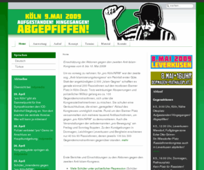 hingegangen.mobi: Startseite
Dies ist die Website des Bndnisses fr Massenblockaden gegen den 