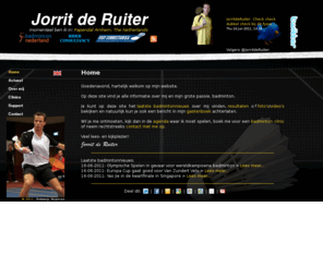 jorritderuiter.com: Jorrit de Ruiter | Badminton clinic, toernooien, competities en workshops
