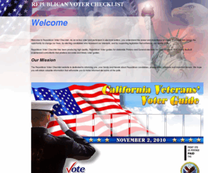 republicanvoterchecklist.com: REPUBLICAN VOTER CHECKLIST
California Republican Slate cards