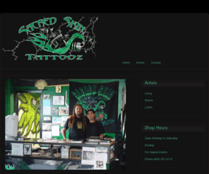 sacredskintattooz.com: Sacred Skin Tattooz - Lethbridge, Alberta
Joomla! - the dynamic portal engine and content management system