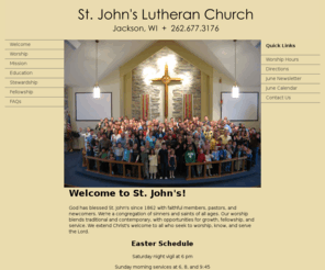 stjohnsjackson.net: St.John'sLutheran - Home Page
