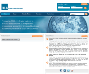 hlbi.co.uk: HLB International - a network of independent professional accounting firms & business advisers
HLB International is a fast growing, dynamic network of independent professional accounting firms and business advisers. Formed in 1969, HLBI ranks in the top 12 international accounting networks, servicing clients through its member firms in over 100 countries.