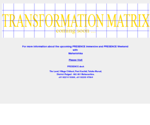 maharishika.org: Welcome to Transformation Matrix

