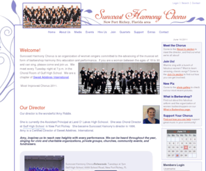 suncoast-harmony.com: Suncoast Harmony Chorus
Joomla! - the dynamic portal engine and content management system