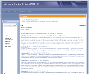 wpepro.net: Winsock Packet Editor (WPE) Pro - Home WPE Pro is