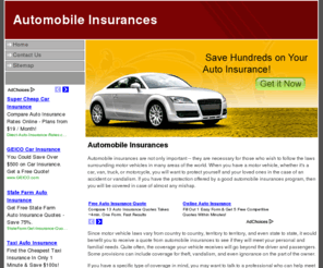 automobileinsurances.biz: Automobile Insurances
Automobile Insurances 