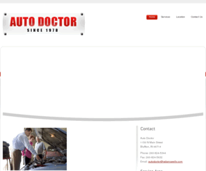 autorepairbluffton.com: Auto Doctor, Auto Repair in Bluffton, IN
Here at Auto Doctor, of Bluffton, Indiana, we specialize in restoring your car to its peak condition.