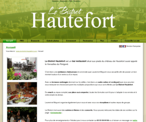 le-bistrot-hautefort.com: Le Bistrot Hautefort - Accueil - Le bistro Hautefort  « Restaurant- bar - PMU » située à Hautefort, 24, Dordogne - Aquitaine.
Le bistro Hautefort  « Restaurant- bar - PMU » située à Hautefort, 24, Dordogne - Aquitaine. - Accueil