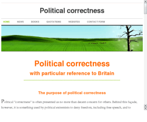 political-correctness.info: Political correctness in Britain
