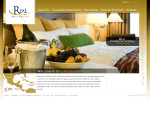 realhotelsandresorts.com: Real Hotels & Resorts - InterContinental, Marriott, & Choice Hotels International
Real Hotels and Resorts include InterContinental, Marriott, and Choice Hotels throughout Central America and Costa Rica, Mexico, and the United States.