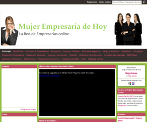 redempresariasonline.com: Mujer Empresaria de Hoy
Únete a la Red de Empresarias Online. Join our Community for Business Women!