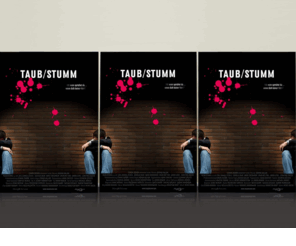taubstumm.com: TAUB/STUMM - Der Film   - Intro
Herzlich willkommen auf der Internetpräsenz von TAUB/STUMM. Hier möchten wir Dir unser gemeinsames Kurzfilmprojekt vorstellen, an dem wir die letzten Monate voller Eifer gearbeitet haben. Dieser Film ist aus der Liebe zum Filmemachen heraus entstanden.