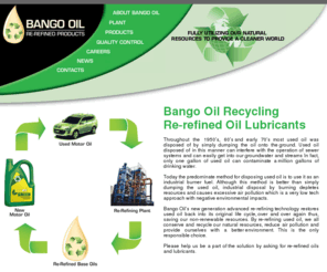 bangonv.net: Bango Oil Recycling Company | Re-refined Oil Lubricants | BeeGreen Lubricants
Bango Oil Company is your source for advanced BeeGreen re-refined oil products and lubricants.