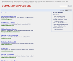 communitychapels.org: Community Chapels
Where churches connect and communicate.