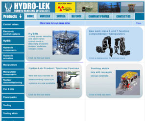 hydro-lek.com: HYDRO-LEK - Hydraulic tooling
HYDRO-LEK - Hydraulic tooling