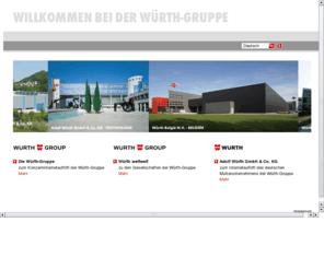 xn--adolf-wrth-geb.com: Portalseite Würth-Gruppe
Portalseite Würth-Gruppe