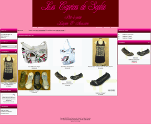 auxcapricesdesophie.com: auxcapricesdesophie.com
Site spécialisé dans la vente de pret a porter et sous vêtement feminin