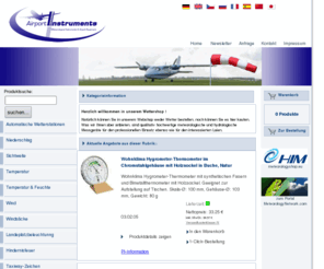 flugplatzausruestung.de: Meteorologiegeräte Meßgeräte Shop
Meteorologiegeräte Meßgeräte Shop